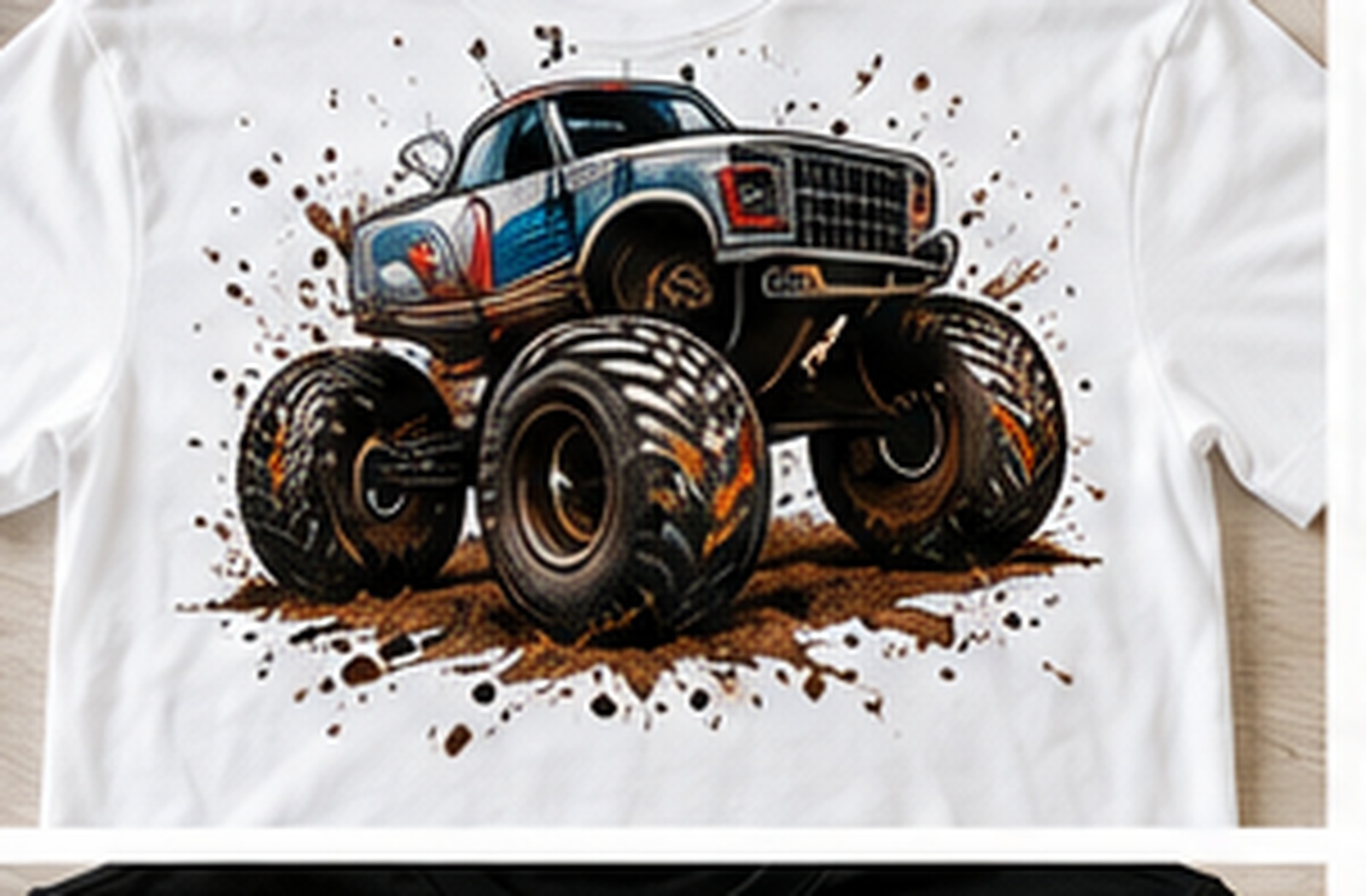 DTF shirt sample: Monster Truck