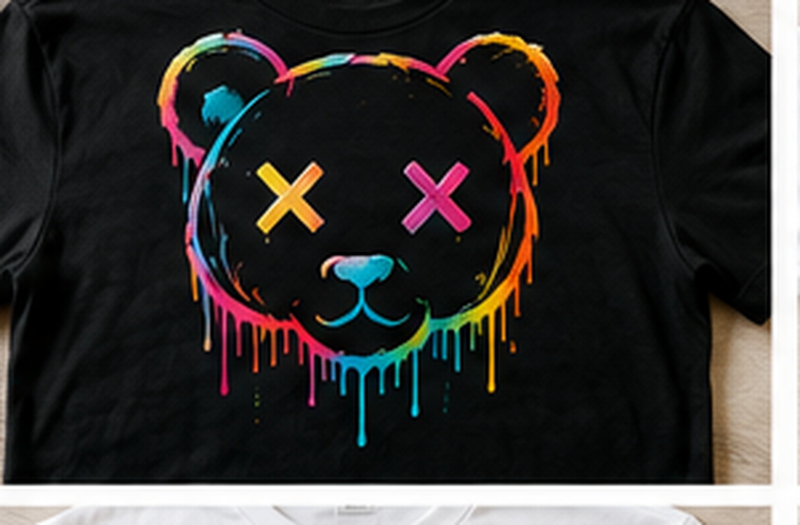 DTF shirt sample: Color Bear